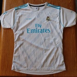 XL White Soccer Jersey